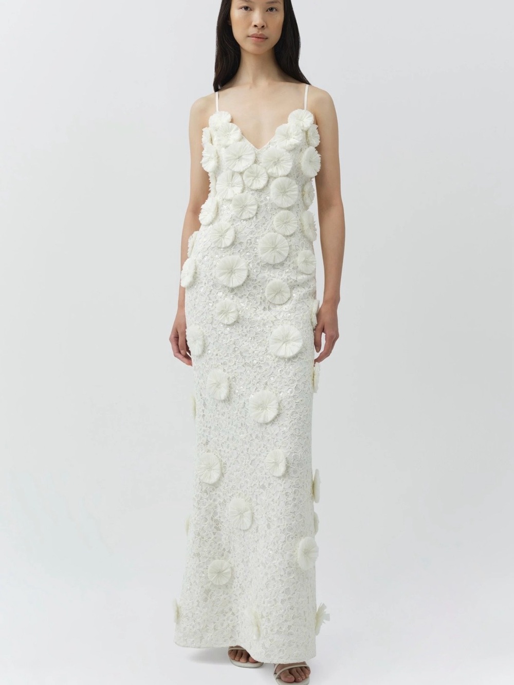 Maven Floral Raffia Gown - Picture 5 of 6